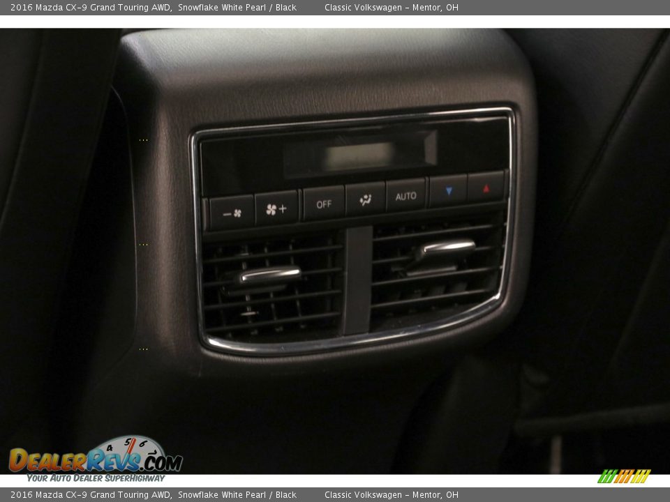 2016 Mazda CX-9 Grand Touring AWD Snowflake White Pearl / Black Photo #30