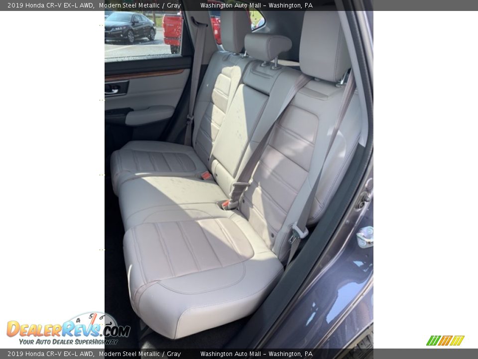 2019 Honda CR-V EX-L AWD Modern Steel Metallic / Gray Photo #18