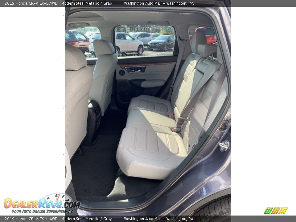 2019 Honda CR-V EX-L AWD Modern Steel Metallic / Gray Photo #19
