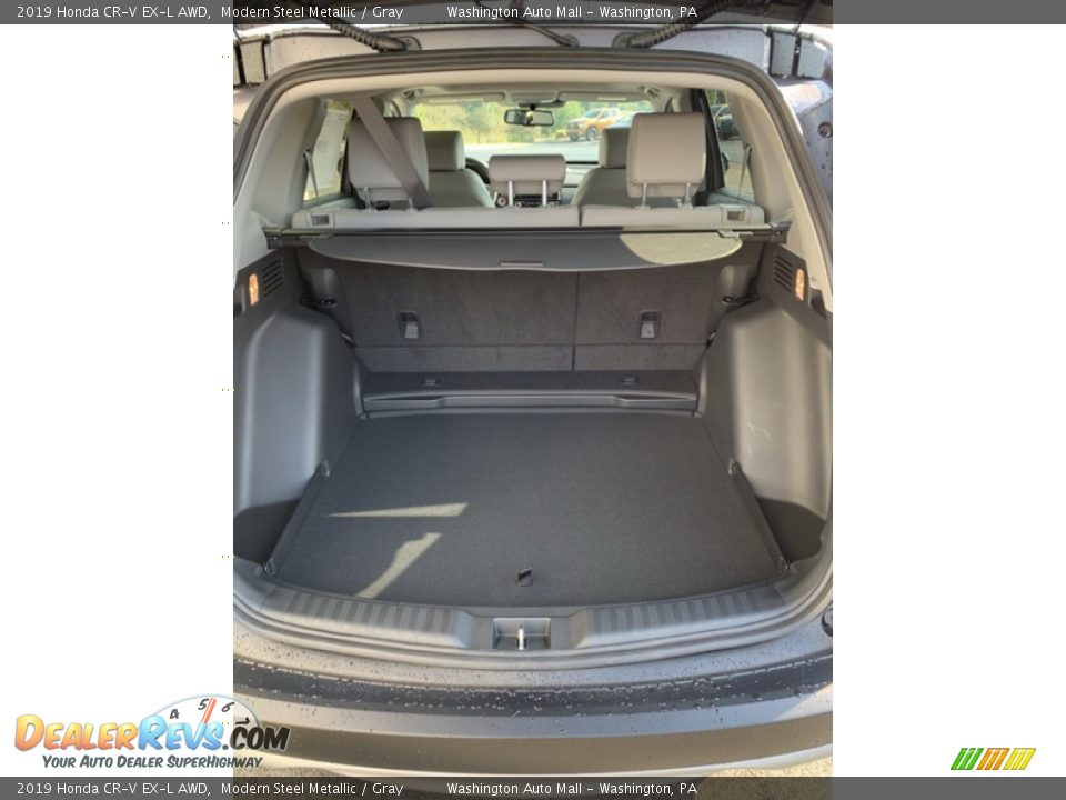 2019 Honda CR-V EX-L AWD Modern Steel Metallic / Gray Photo #21