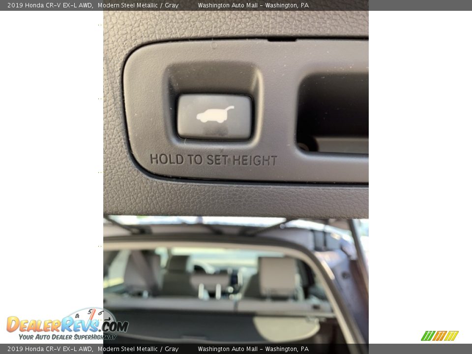 2019 Honda CR-V EX-L AWD Modern Steel Metallic / Gray Photo #22