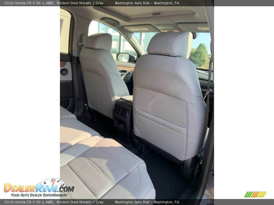 2019 Honda CR-V EX-L AWD Modern Steel Metallic / Gray Photo #26