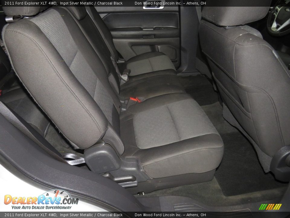 2011 Ford Explorer XLT 4WD Ingot Silver Metallic / Charcoal Black Photo #23