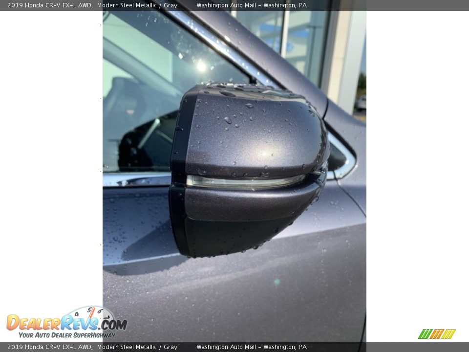 2019 Honda CR-V EX-L AWD Modern Steel Metallic / Gray Photo #30