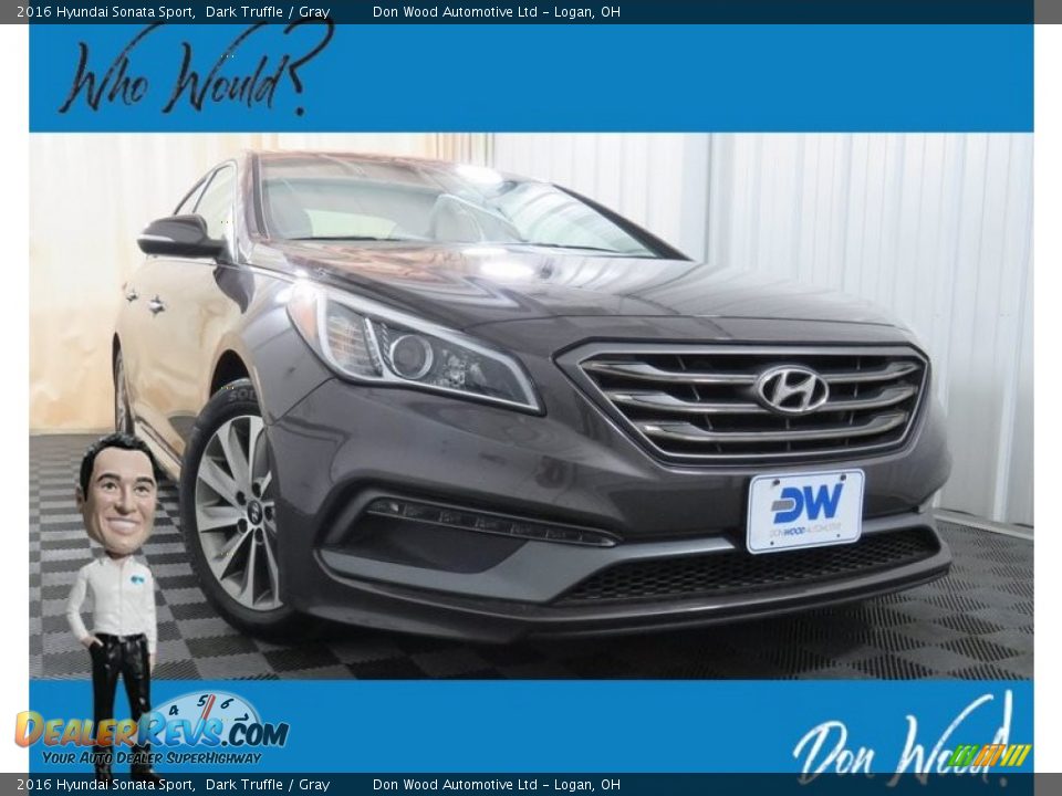 2016 Hyundai Sonata Sport Dark Truffle / Gray Photo #1