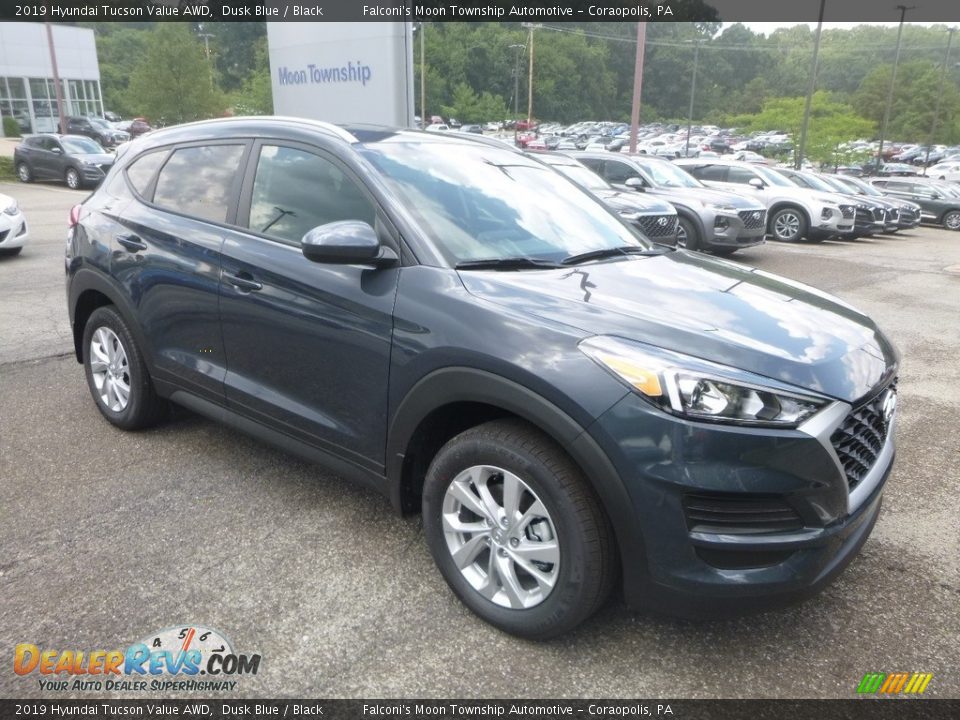 2019 Hyundai Tucson Value AWD Dusk Blue / Black Photo #3