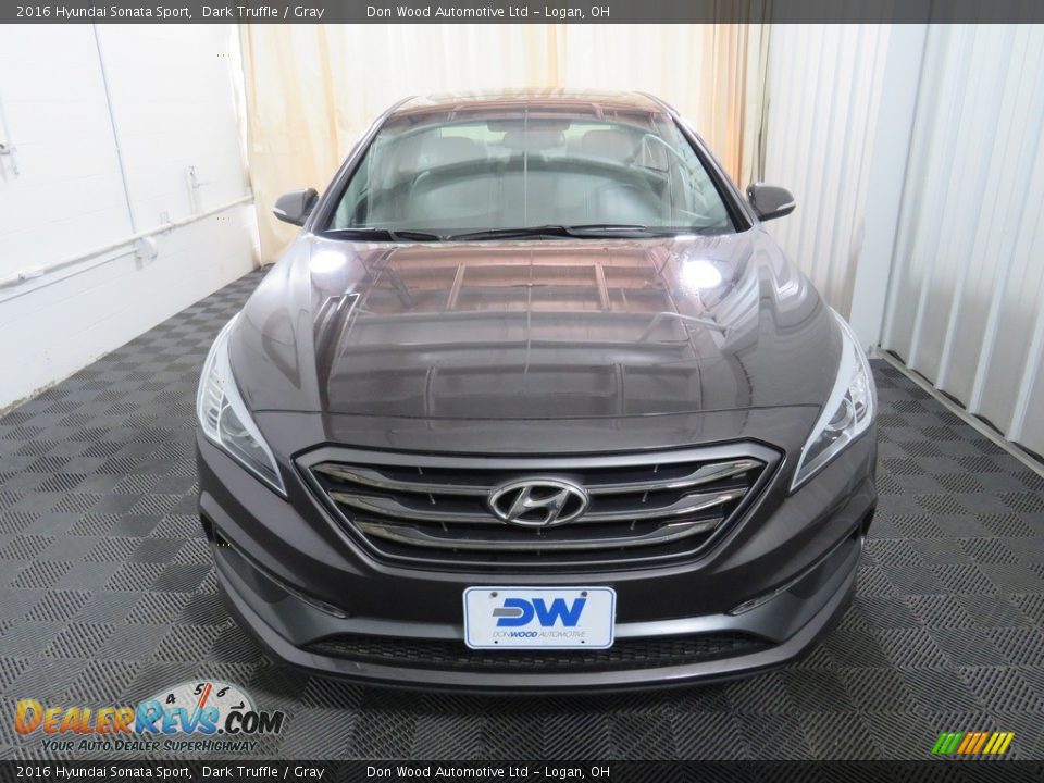 2016 Hyundai Sonata Sport Dark Truffle / Gray Photo #7