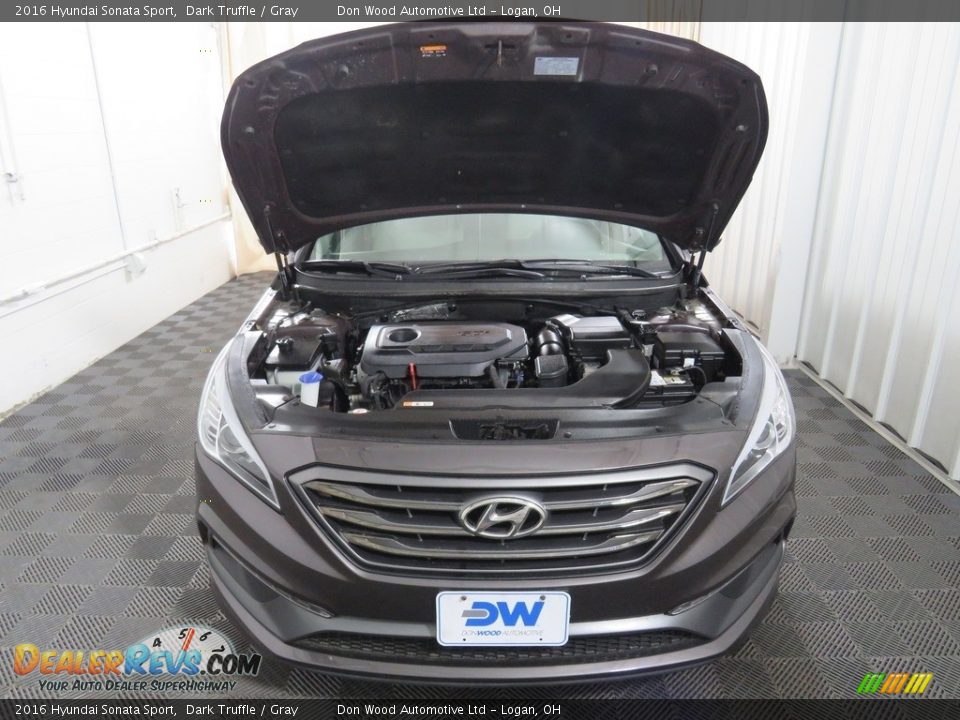 2016 Hyundai Sonata Sport Dark Truffle / Gray Photo #8