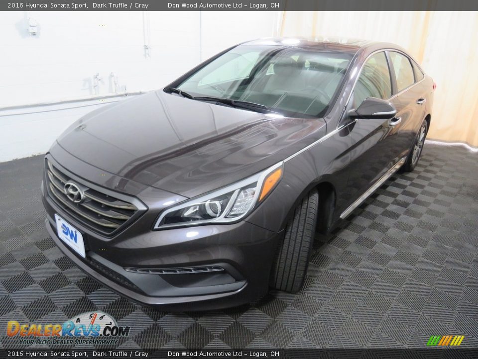 2016 Hyundai Sonata Sport Dark Truffle / Gray Photo #10