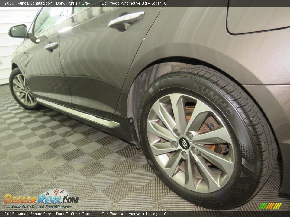 2016 Hyundai Sonata Sport Dark Truffle / Gray Photo #12