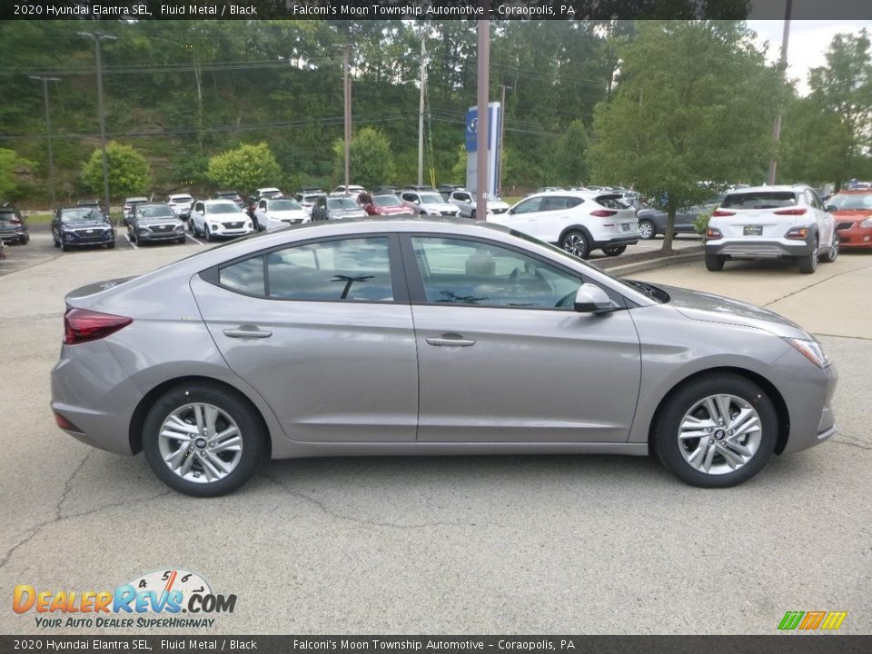 2020 Hyundai Elantra SEL Fluid Metal / Black Photo #1