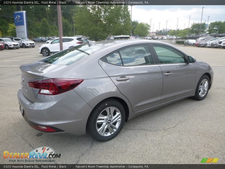 2020 Hyundai Elantra SEL Fluid Metal / Black Photo #2