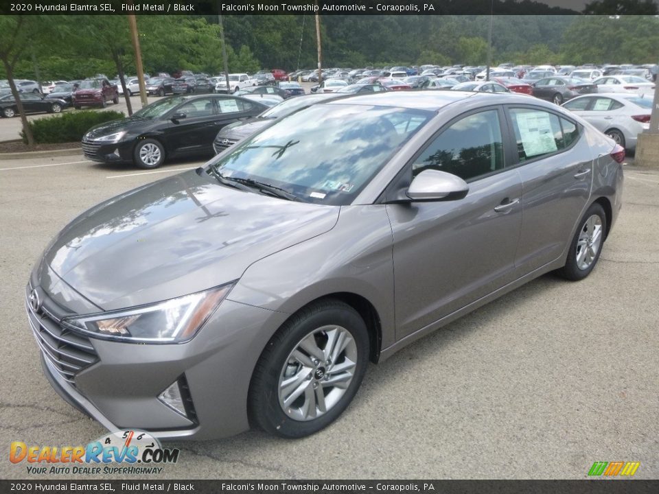 2020 Hyundai Elantra SEL Fluid Metal / Black Photo #5