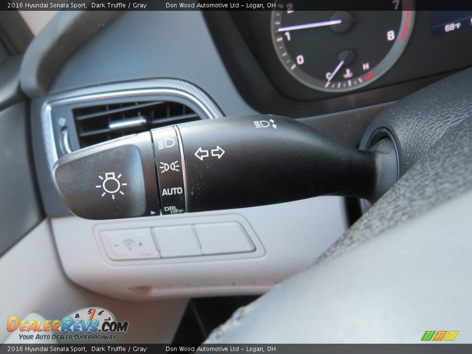 2016 Hyundai Sonata Sport Dark Truffle / Gray Photo #23