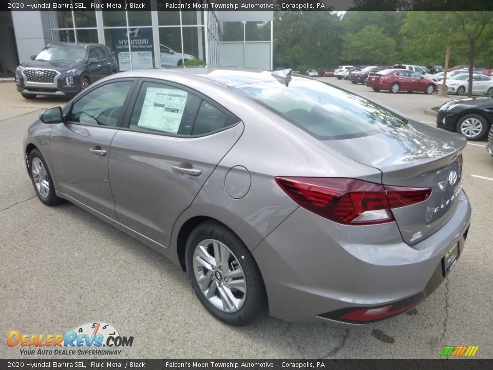 2020 Hyundai Elantra SEL Fluid Metal / Black Photo #6