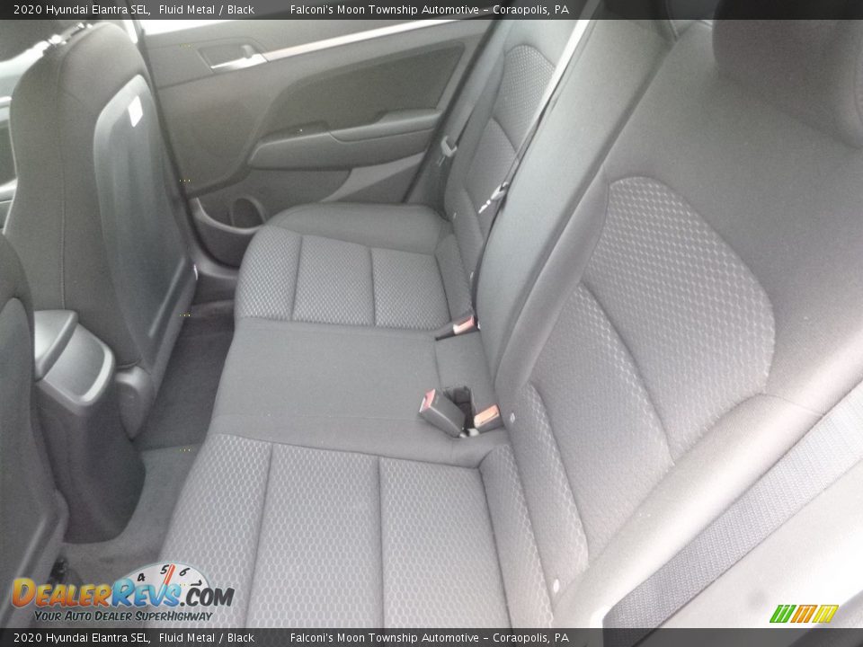 2020 Hyundai Elantra SEL Fluid Metal / Black Photo #9