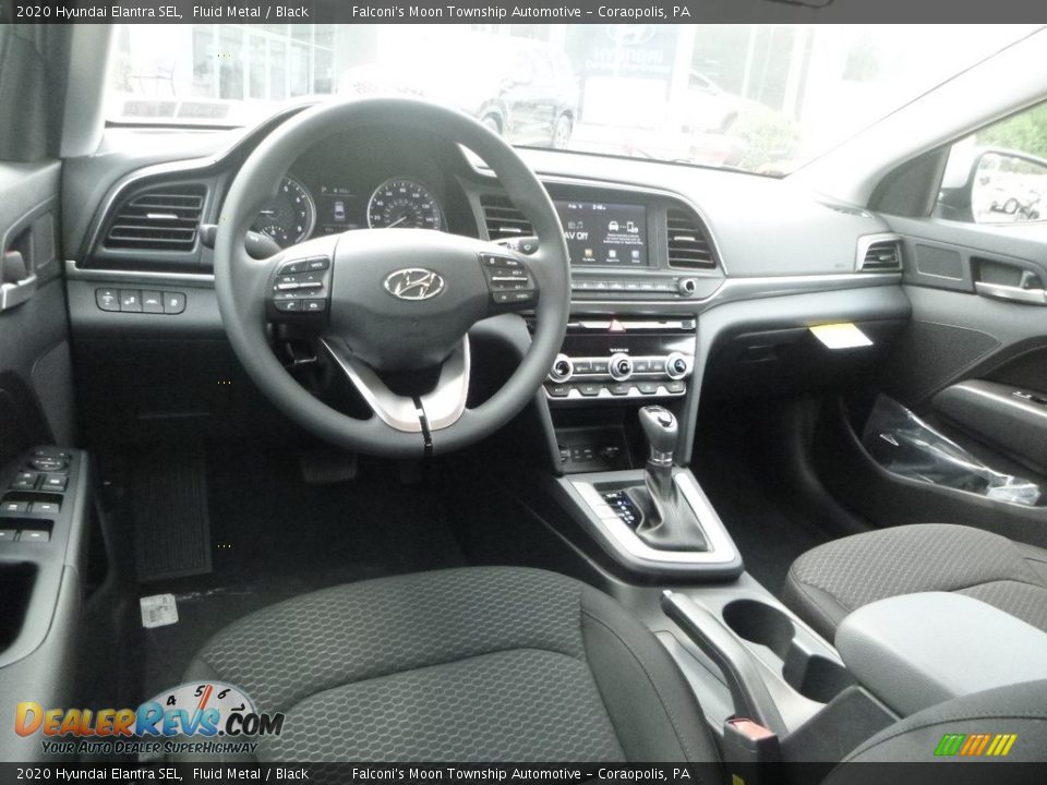 2020 Hyundai Elantra SEL Fluid Metal / Black Photo #10