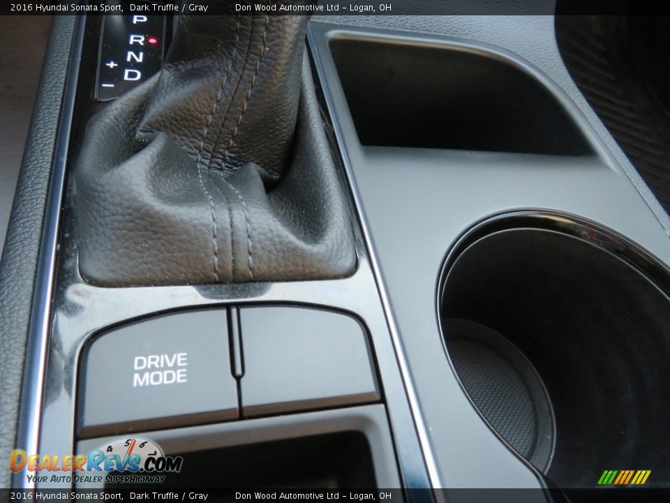 2016 Hyundai Sonata Sport Dark Truffle / Gray Photo #28