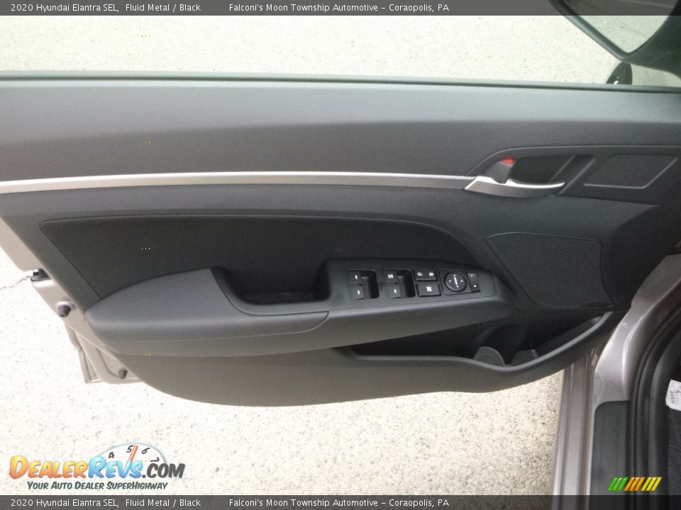 2020 Hyundai Elantra SEL Fluid Metal / Black Photo #11