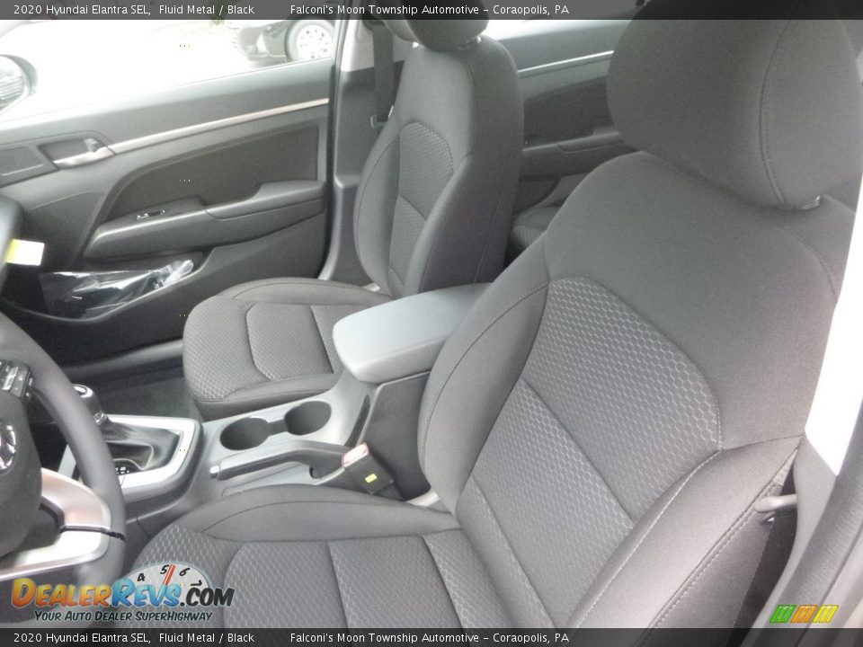 2020 Hyundai Elantra SEL Fluid Metal / Black Photo #12