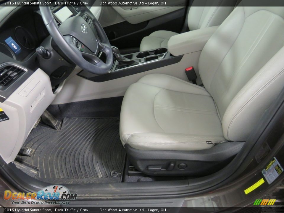 2016 Hyundai Sonata Sport Dark Truffle / Gray Photo #30