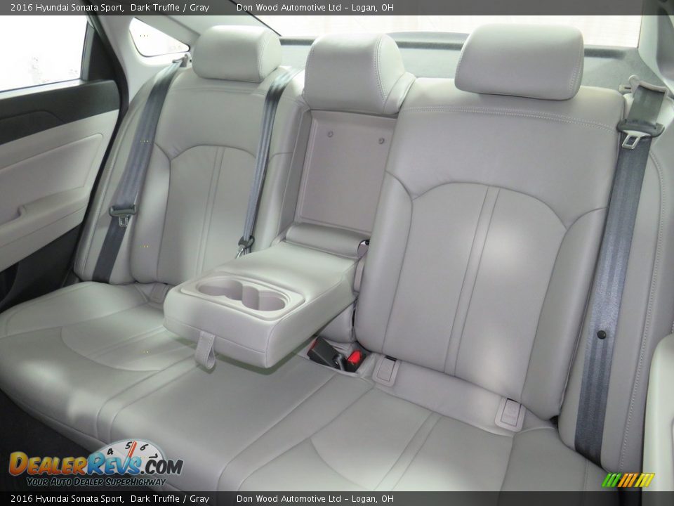 2016 Hyundai Sonata Sport Dark Truffle / Gray Photo #32