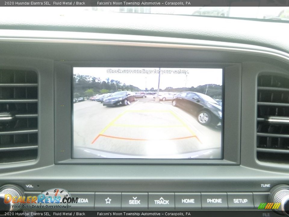 2020 Hyundai Elantra SEL Fluid Metal / Black Photo #15