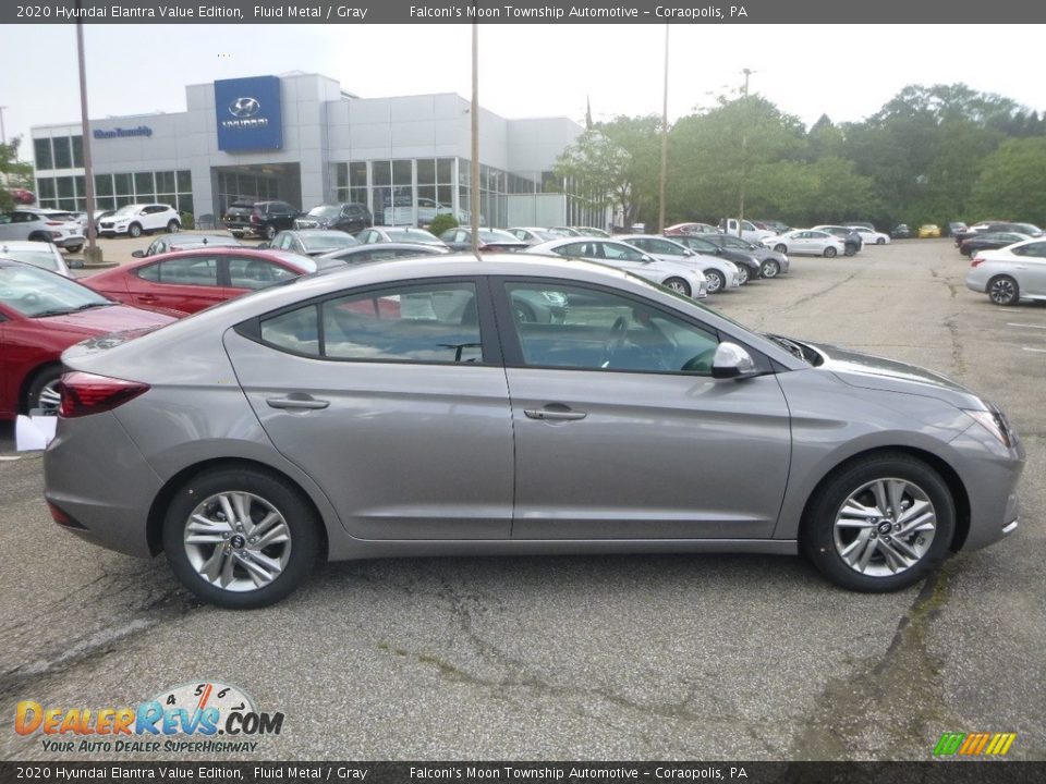 2020 Hyundai Elantra Value Edition Fluid Metal / Gray Photo #1