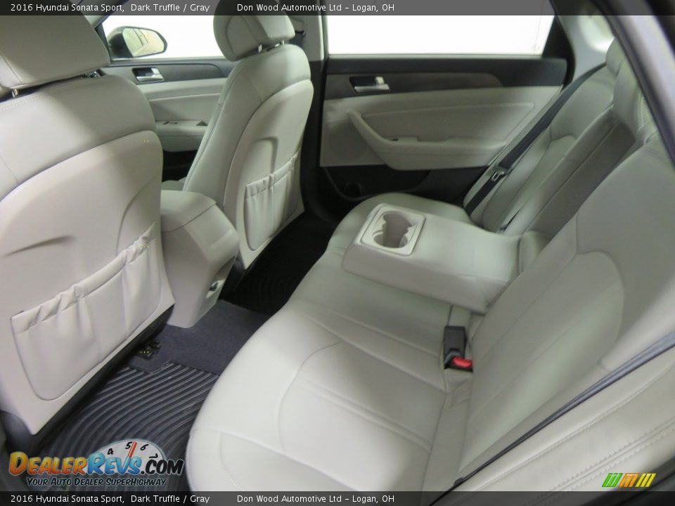 2016 Hyundai Sonata Sport Dark Truffle / Gray Photo #34