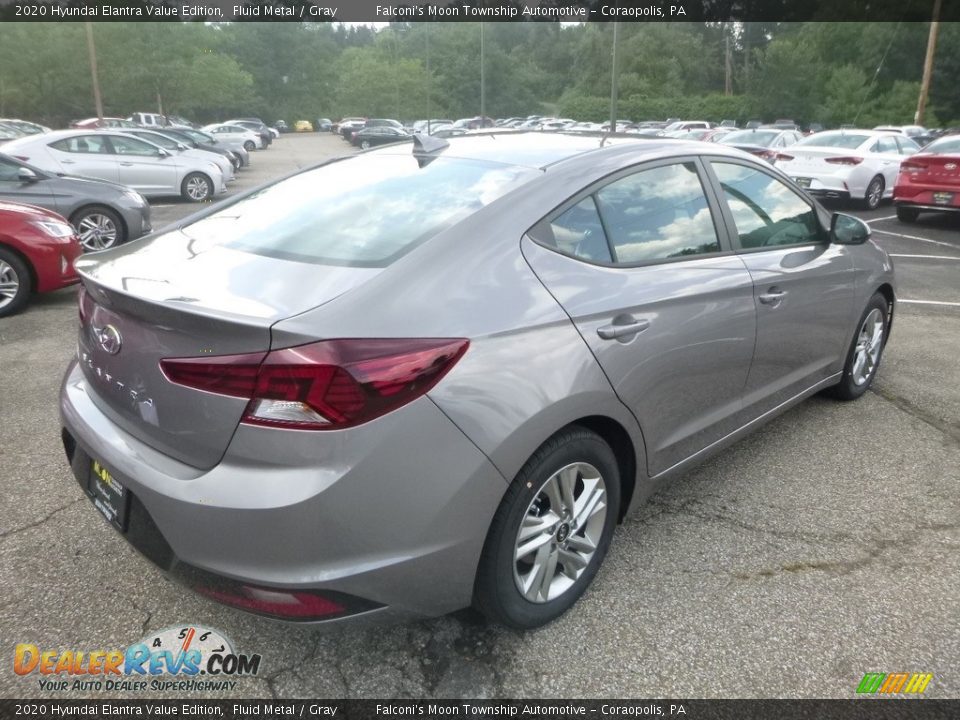 2020 Hyundai Elantra Value Edition Fluid Metal / Gray Photo #2