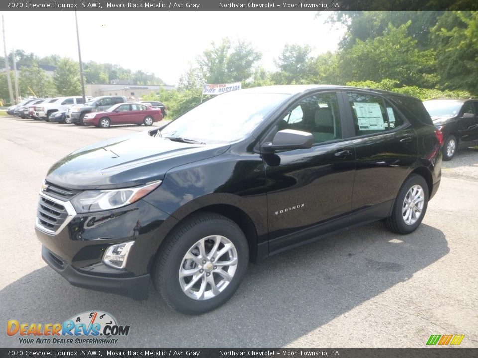 2020 Chevrolet Equinox LS AWD Mosaic Black Metallic / Ash Gray Photo #1