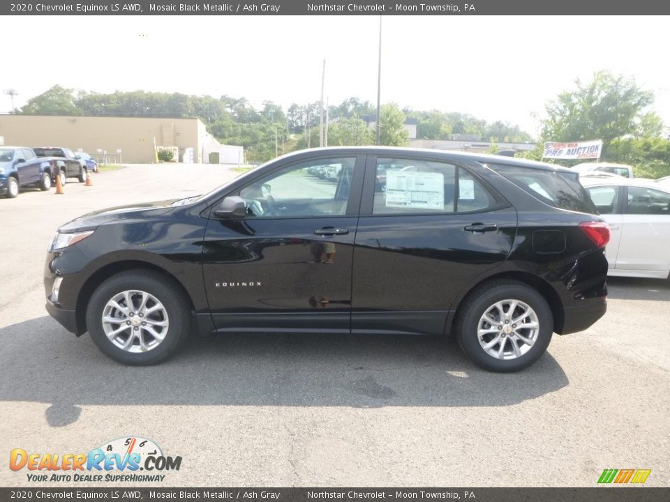 2020 Chevrolet Equinox LS AWD Mosaic Black Metallic / Ash Gray Photo #2