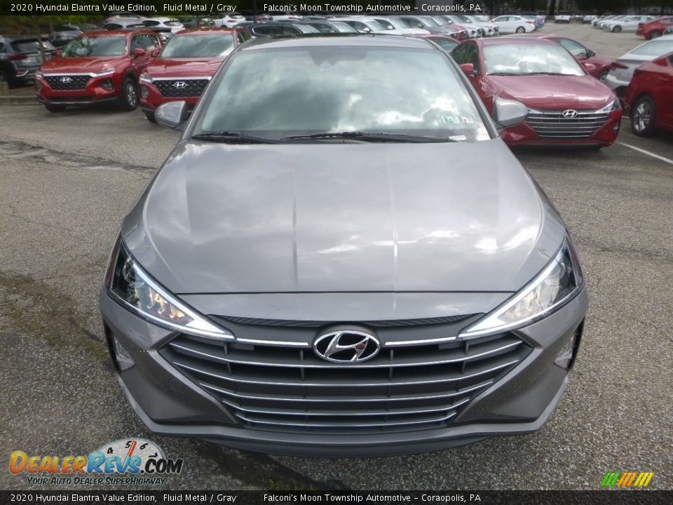 2020 Hyundai Elantra Value Edition Fluid Metal / Gray Photo #4