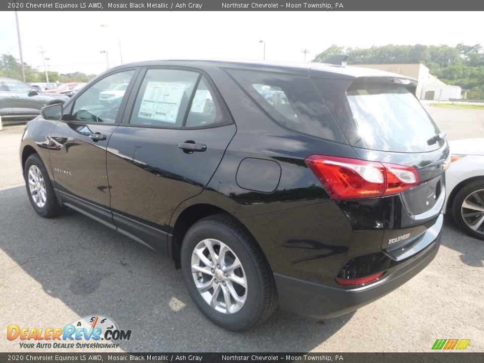 2020 Chevrolet Equinox LS AWD Mosaic Black Metallic / Ash Gray Photo #3