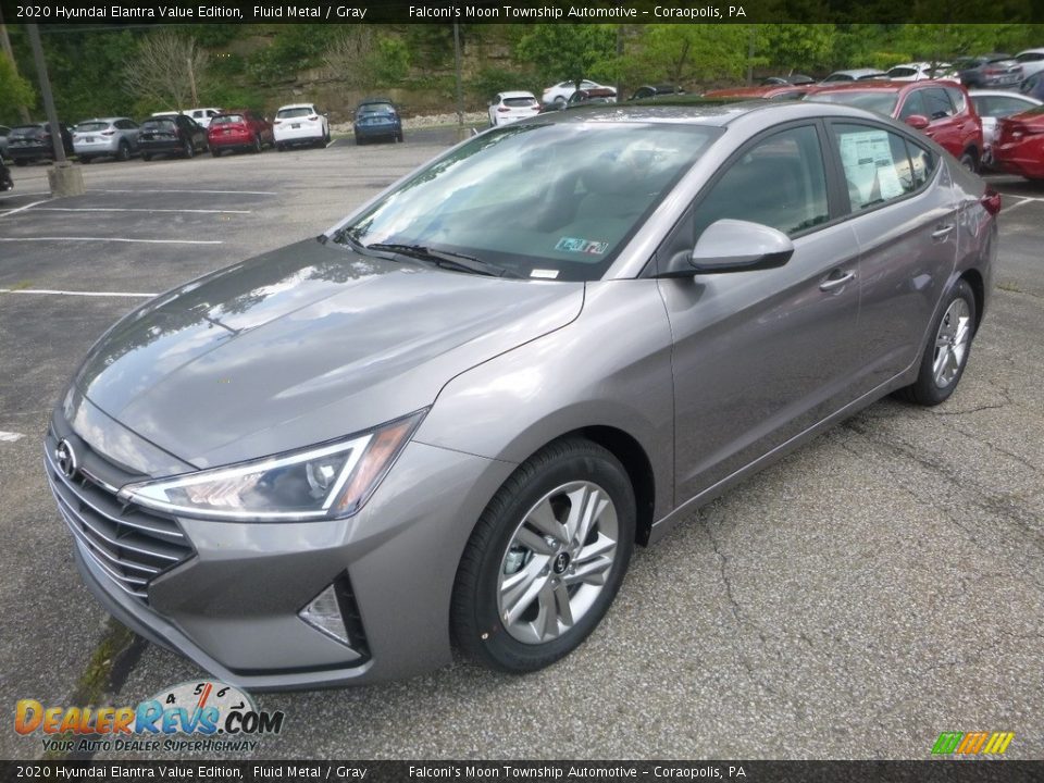 2020 Hyundai Elantra Value Edition Fluid Metal / Gray Photo #5