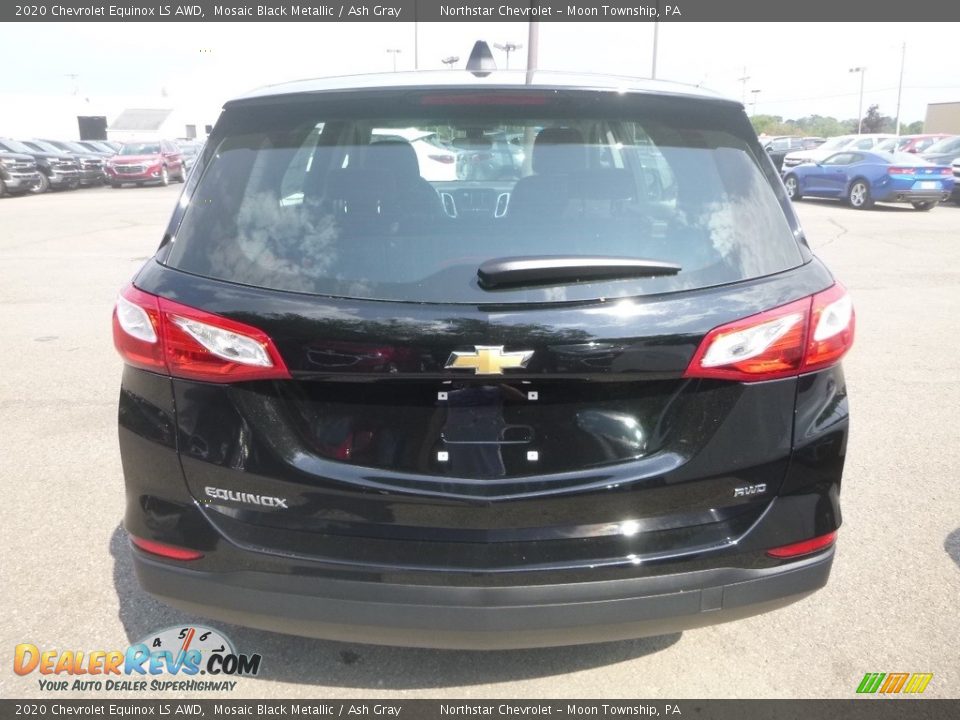 2020 Chevrolet Equinox LS AWD Mosaic Black Metallic / Ash Gray Photo #4