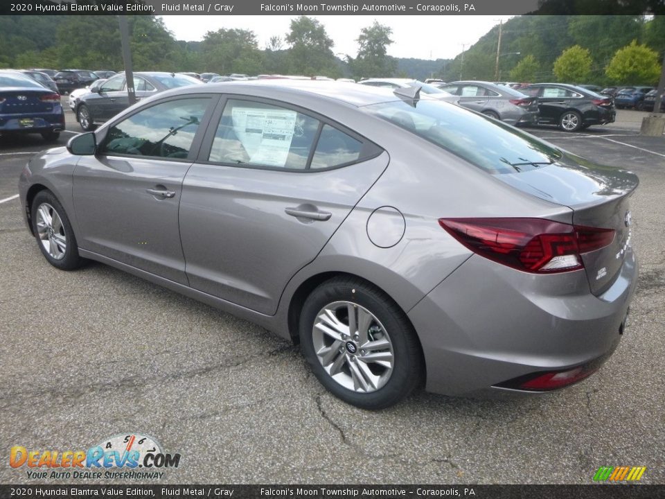 2020 Hyundai Elantra Value Edition Fluid Metal / Gray Photo #6