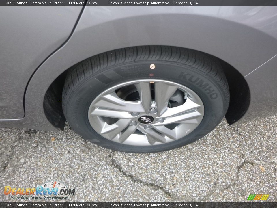 2020 Hyundai Elantra Value Edition Fluid Metal / Gray Photo #7