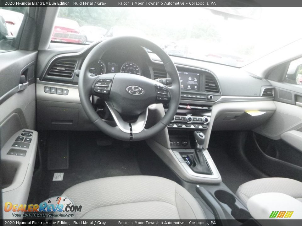 2020 Hyundai Elantra Value Edition Fluid Metal / Gray Photo #9