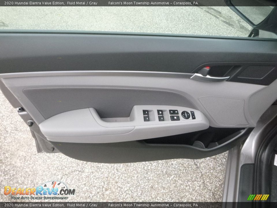 2020 Hyundai Elantra Value Edition Fluid Metal / Gray Photo #10