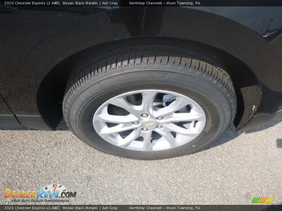 2020 Chevrolet Equinox LS AWD Mosaic Black Metallic / Ash Gray Photo #9