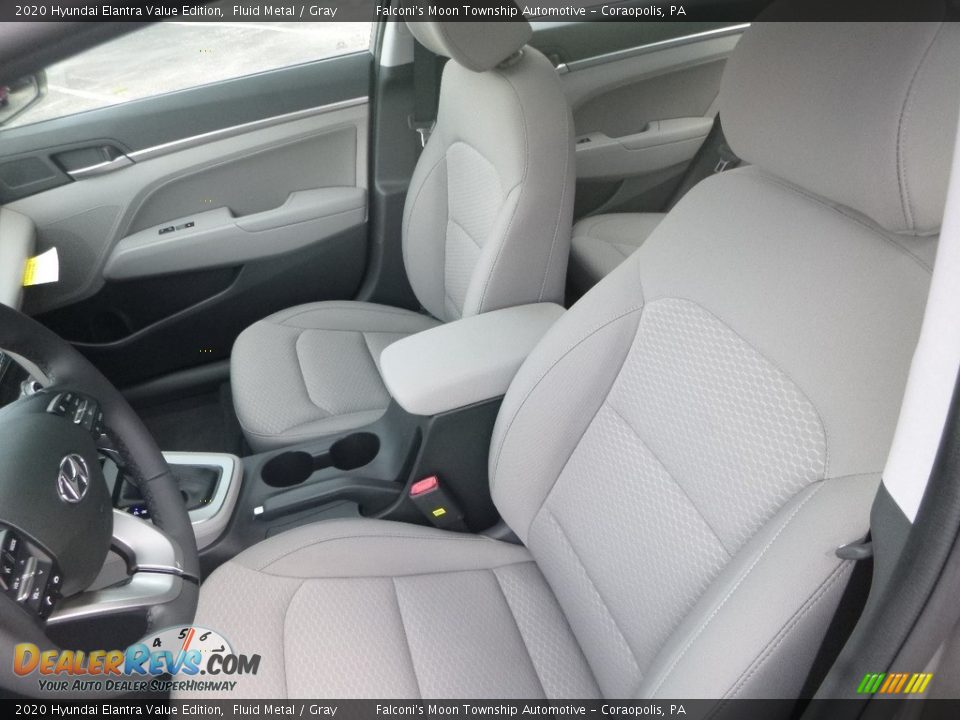 2020 Hyundai Elantra Value Edition Fluid Metal / Gray Photo #11
