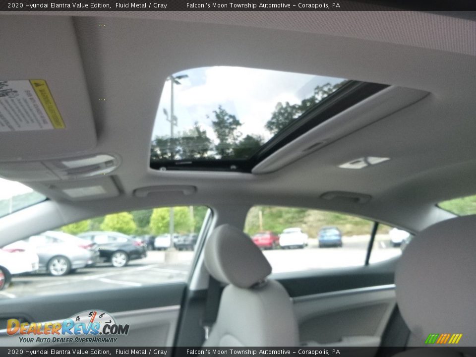 2020 Hyundai Elantra Value Edition Fluid Metal / Gray Photo #13