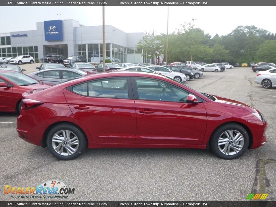 2020 Hyundai Elantra Value Edition Scarlet Red Pearl / Gray Photo #1