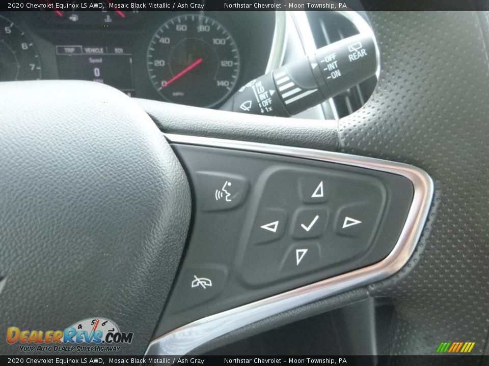 2020 Chevrolet Equinox LS AWD Mosaic Black Metallic / Ash Gray Photo #19