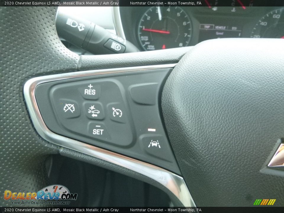 2020 Chevrolet Equinox LS AWD Mosaic Black Metallic / Ash Gray Photo #20