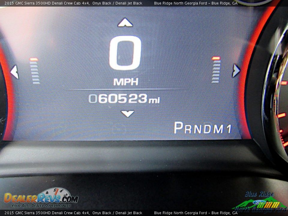 2015 GMC Sierra 3500HD Denali Crew Cab 4x4 Onyx Black / Denali Jet Black Photo #23