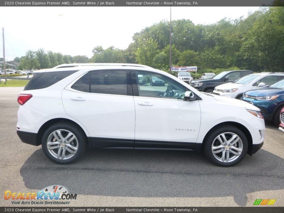 2020 Chevrolet Equinox Premier AWD Summit White / Jet Black Photo #6