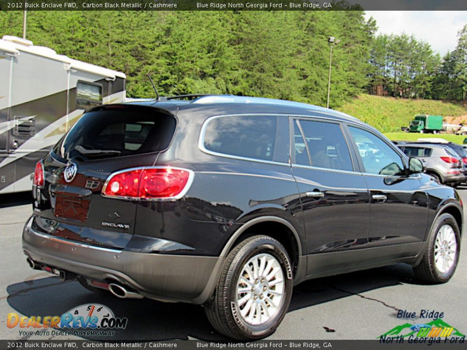 2012 Buick Enclave FWD Carbon Black Metallic / Cashmere Photo #5