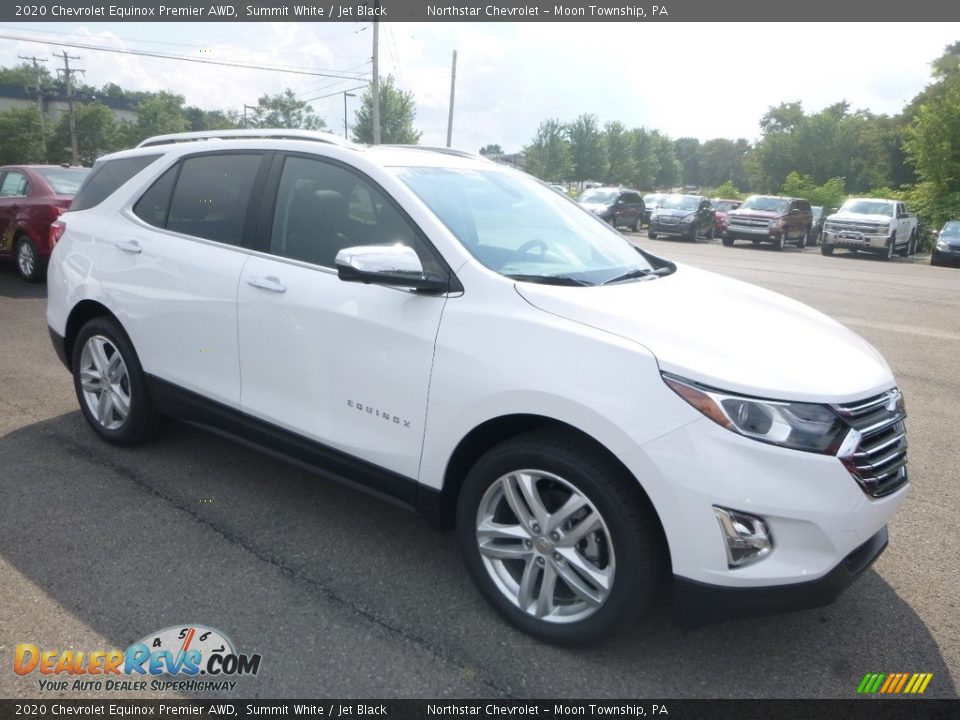 2020 Chevrolet Equinox Premier AWD Summit White / Jet Black Photo #7